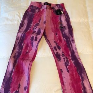 Tie dye jeans